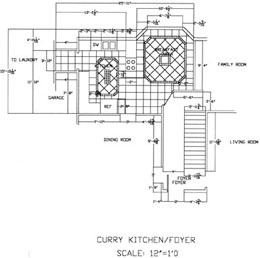 CAD Tile Plan